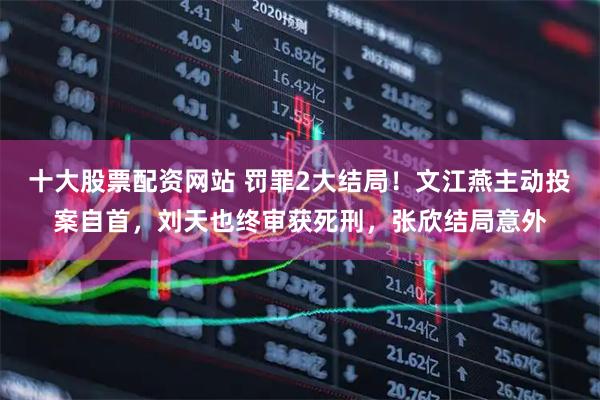 十大股票配资网站 罚罪2大结局！文江燕主动投案自首，刘天也终审获死刑，张欣结局意外